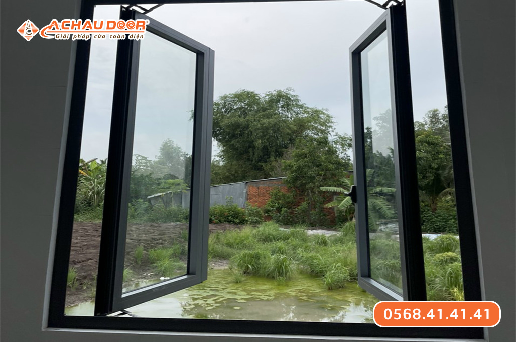 Cửa sổ nhôm kính 2 cánh