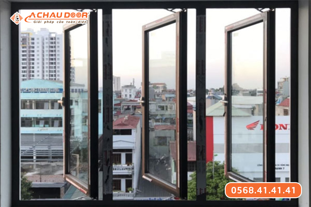 Cửa sổ nhôm kính 3 cánh