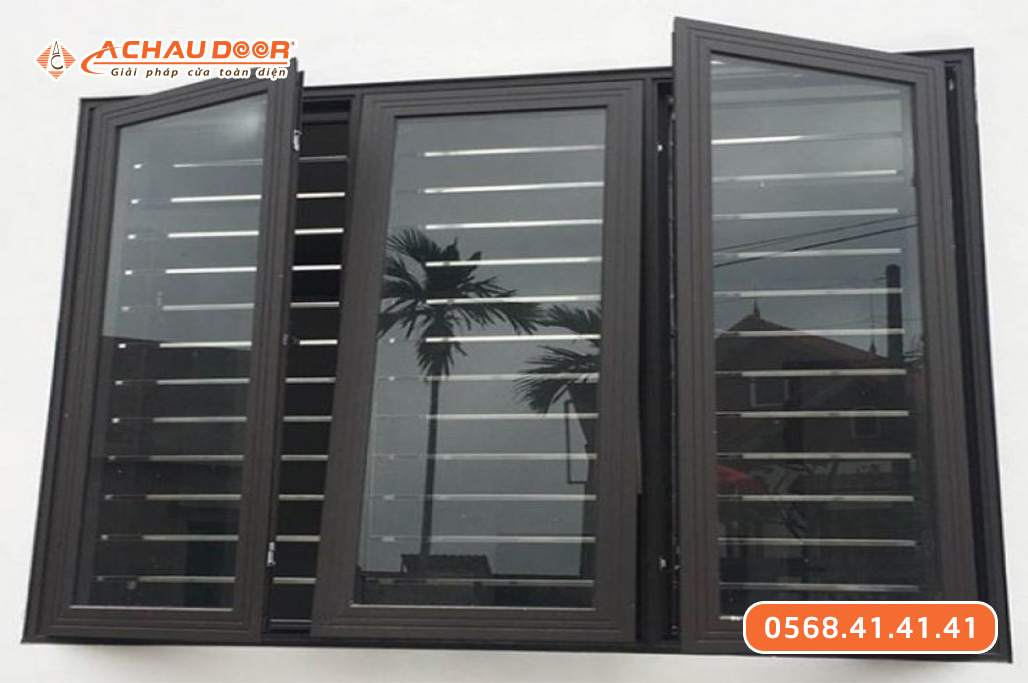Cửa sổ nhôm kính 3 cánh