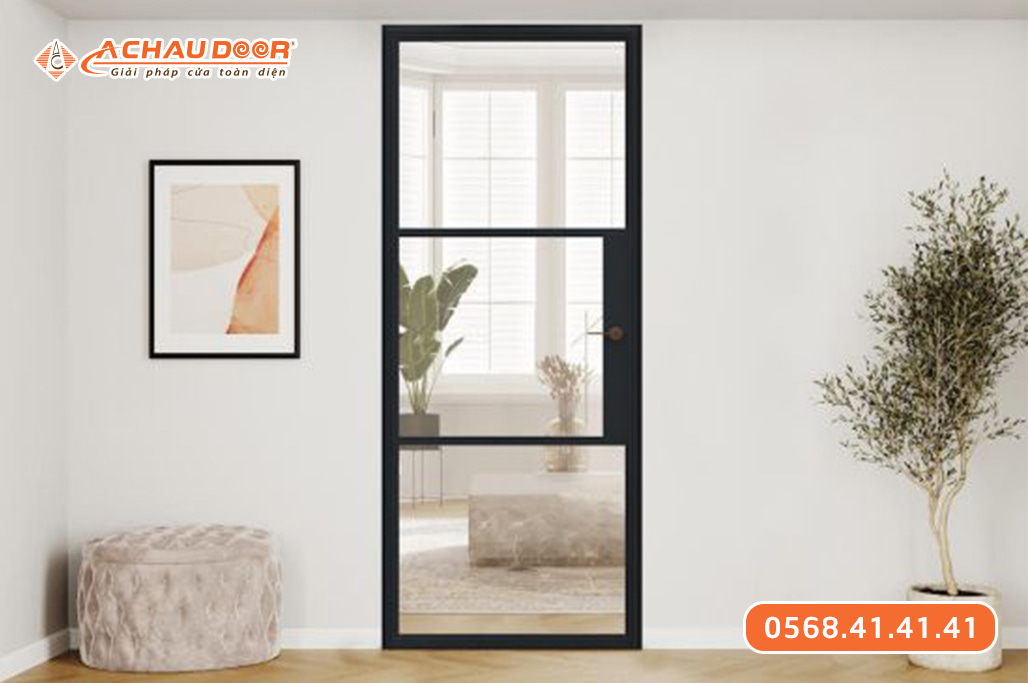 Cửa nhôm 1 cánh phòng ngủ