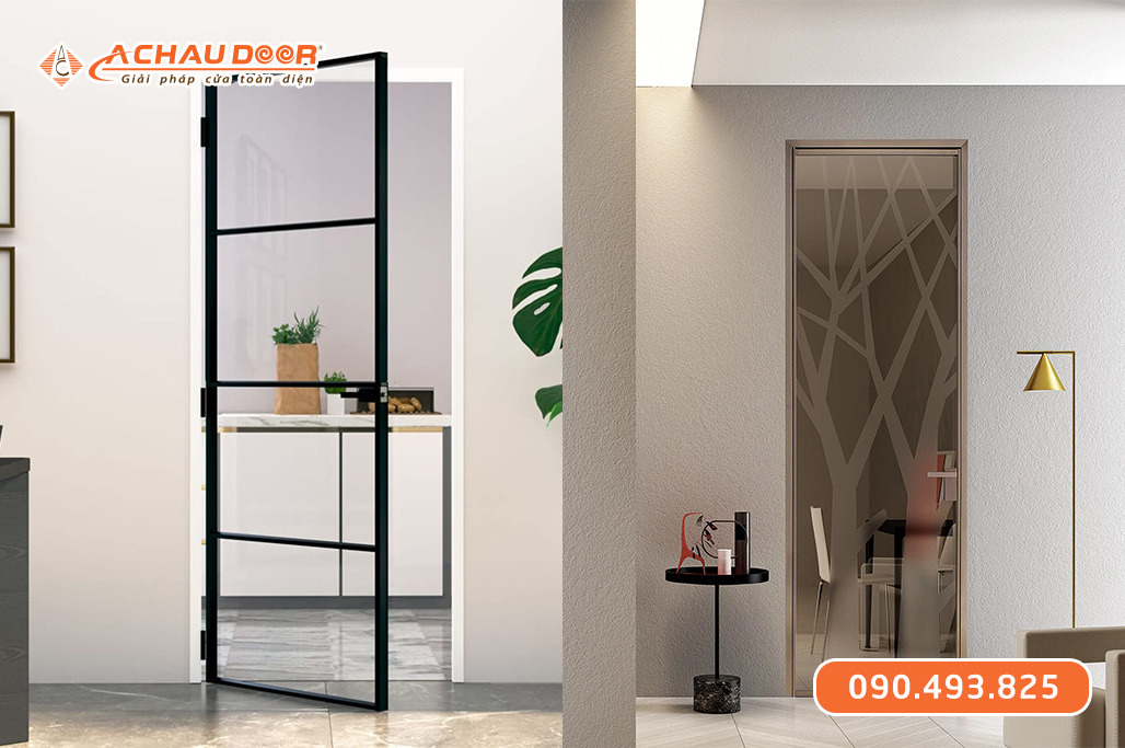 Cửa nhôm kính mở độc lập