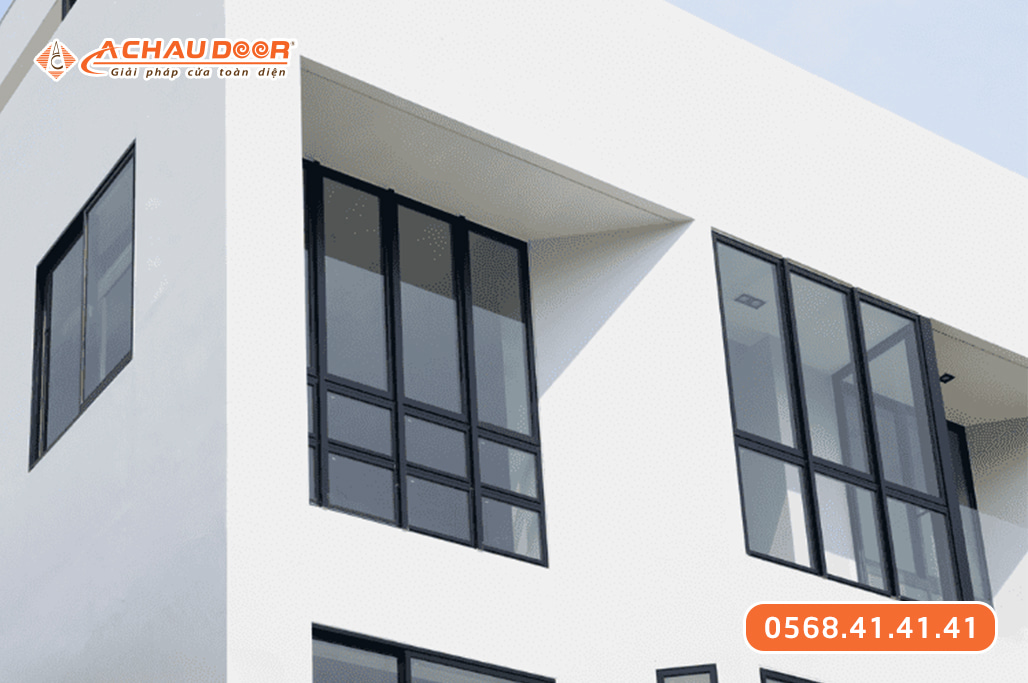 Mẫu cửa nhôm 3 cánh