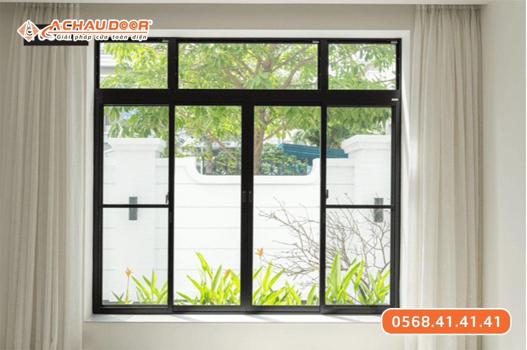 Cửa sổ nhôm kính 4 cánh