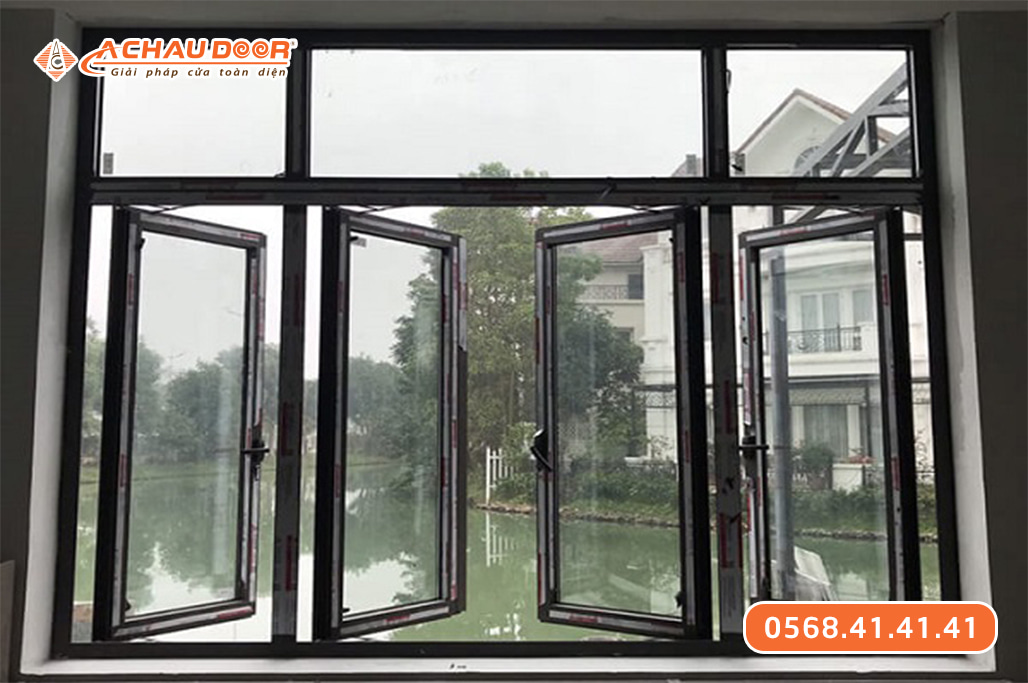 Cửa sổ nhôm kính 4 cánh