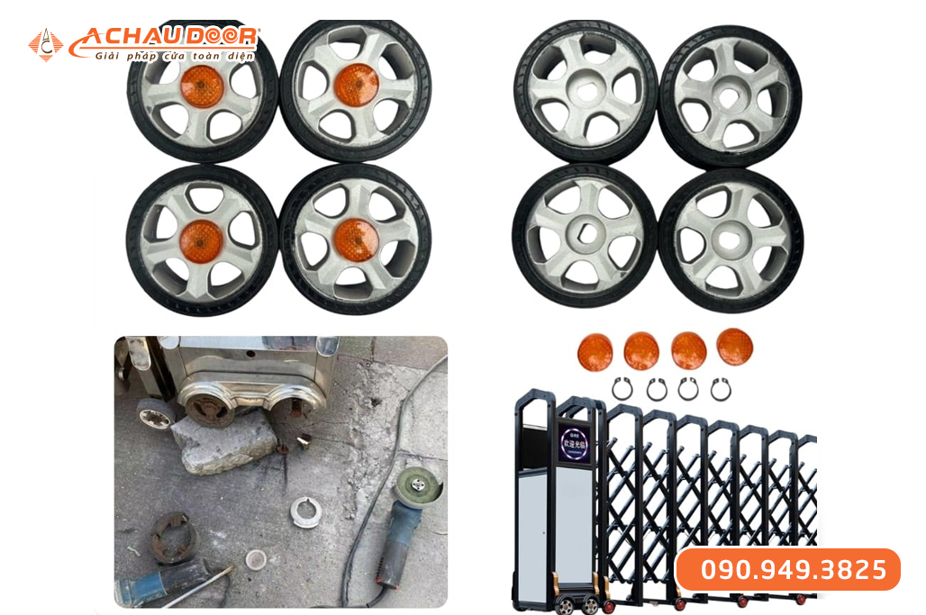 Phụ kiện cổng xếp
